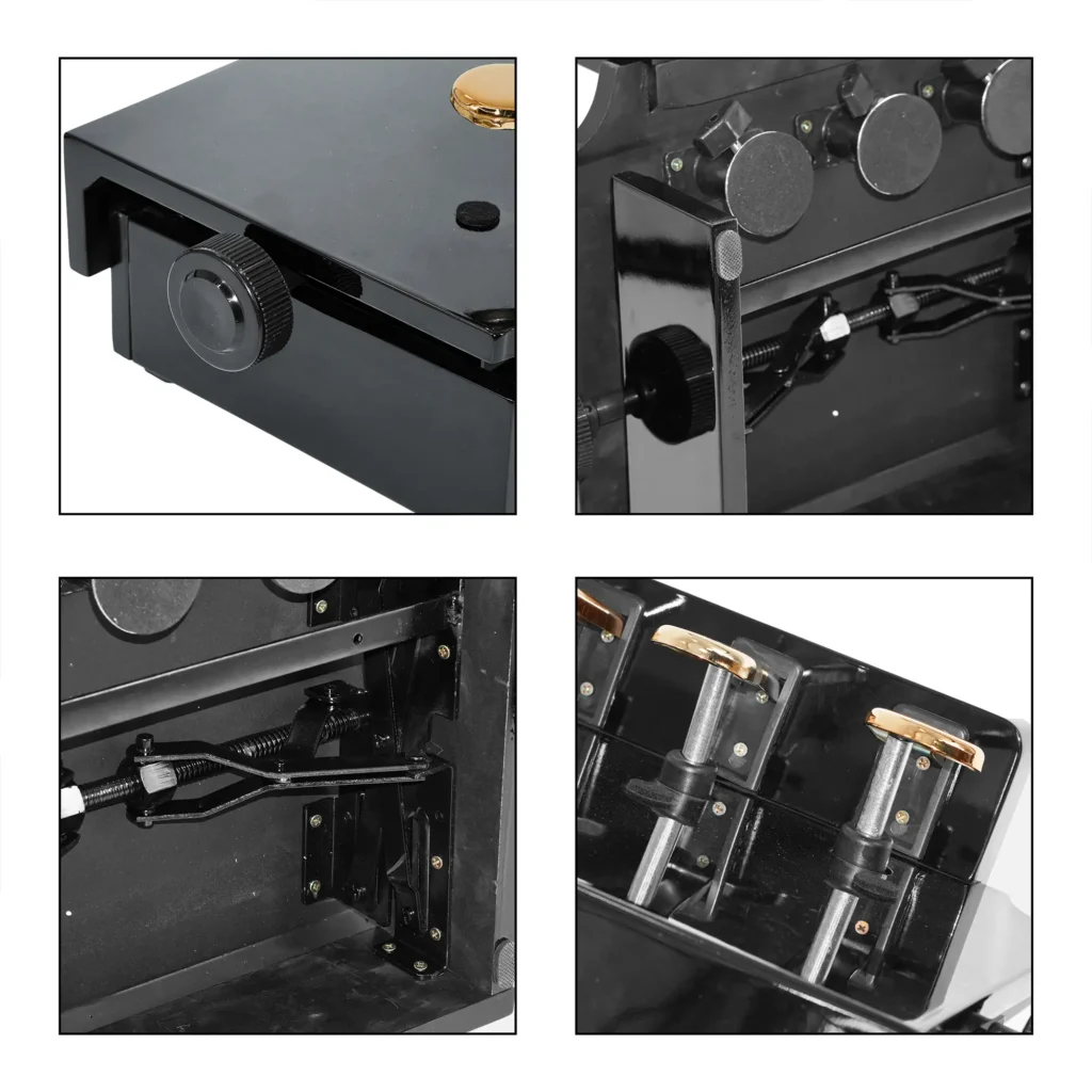 Kinderpedal höhenverstellbar, Einstellrad,