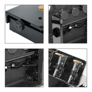 Kinderpedal höhenverstellbar, Einstellrad,